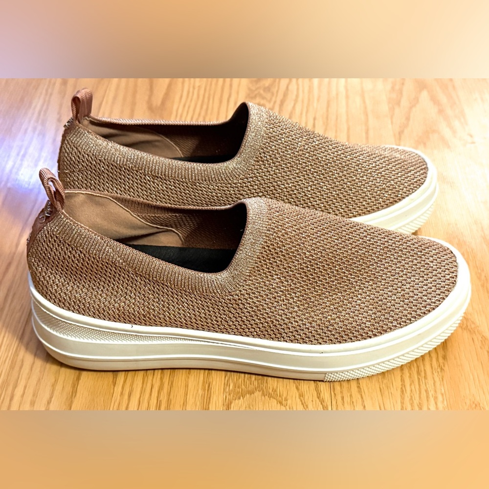 Carvela Pink Stretch Slip-On Sneakers - Picture 6 of 10